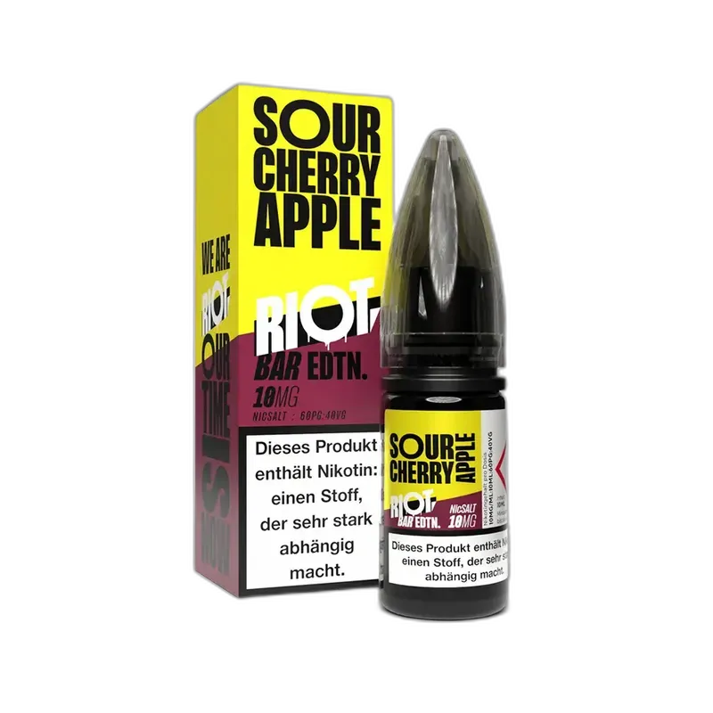 Riot Squad Nikotinsalz Sour Cherry Apple Liquid