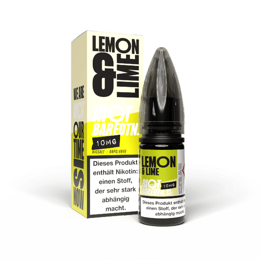 Riot Squad Nikotinsalz - Lemon & Lime - Liquid 10mg 10ml