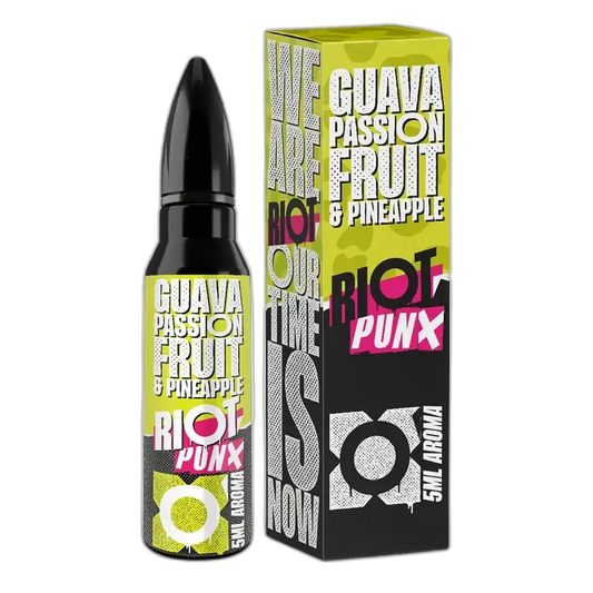 Riot Squad Aroma Longfill - Guava, Passionfruit & Pineapple - 5ml in 60ml Flasche