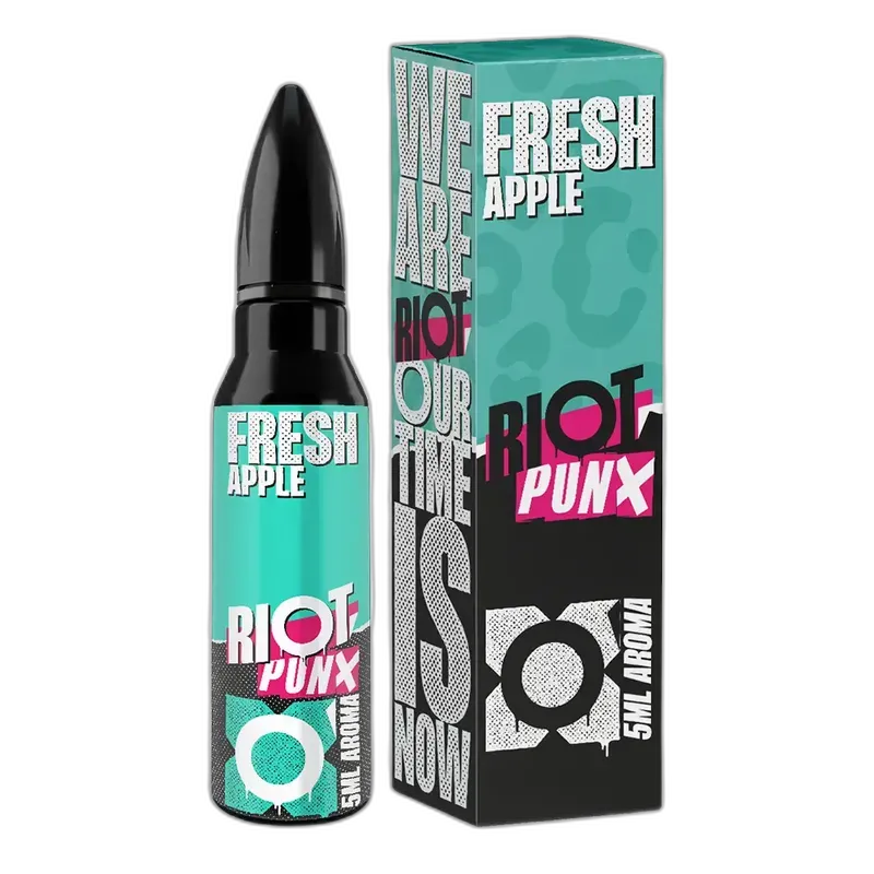 Riot Squad Aroma Longfill - Fresh Apple - 5ml in 60ml Flasche