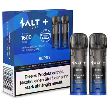 [Paket] 10x SALT Plus Lite Pods Berry 20mg/ml
