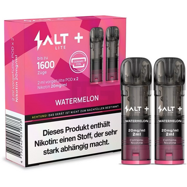 [Paket] 10x SALT Plus Lite Pods Watermelon 20mg/ml