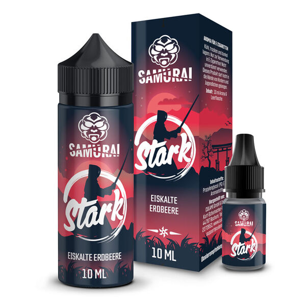 Samurai Longfill - Stark - 10ml Aroma in 120ml Flasche
