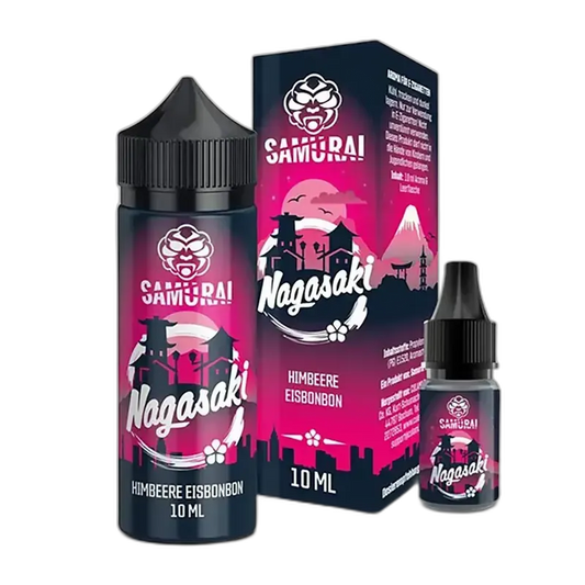 Samurai Longfill - Nagasaki - 10ml Aroma in 120ml Flasche