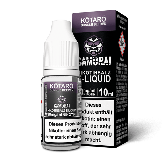 Samurai Nikotinsalz Kotaro Dunkle Beeren Liquid