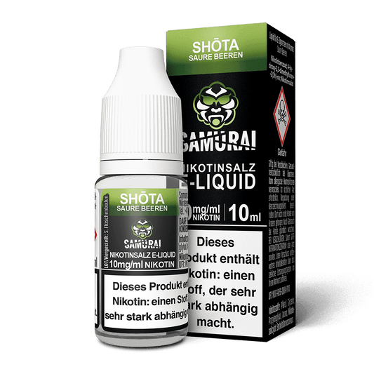 Samurai Nikotinsalz Shota Saure Beeren Liquid