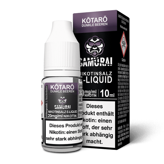 Samurai Nikotinsalz - Kotaro Dunkle Beeren - Liquid 20mg 10ml