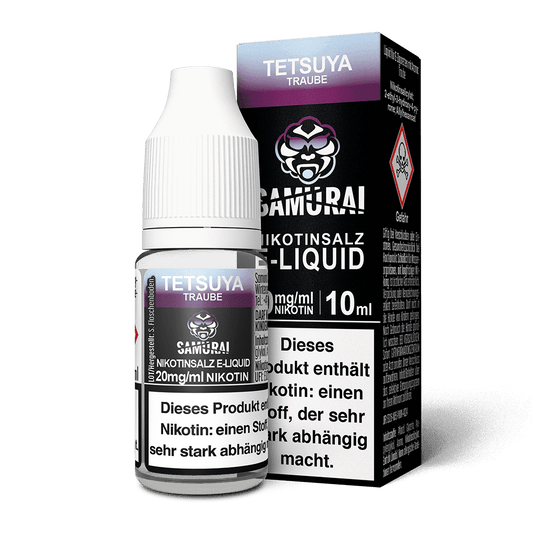 Samurai Nikotinsalz - Tetsuya Traube - Liquid 20mg 10ml