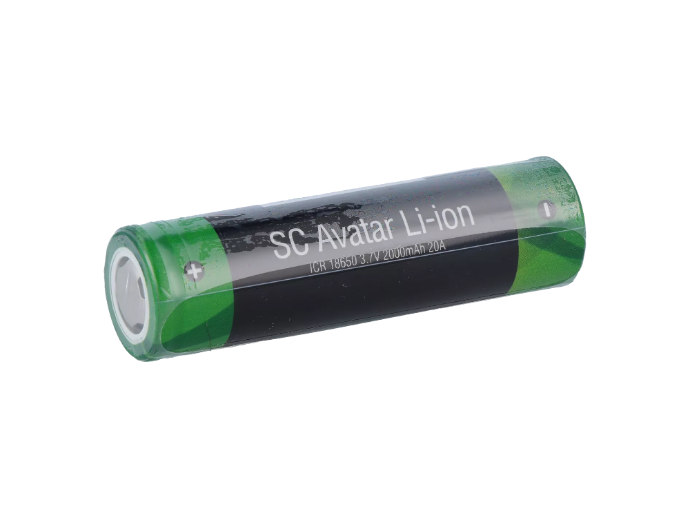 SC 18650er Akku 2000 mAh - 3,7V