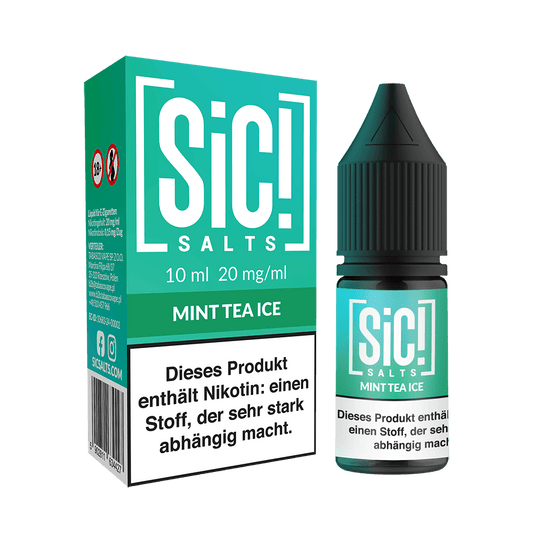 SIC Nikotinsalz Mint Tea Ice - 10ml Liquid