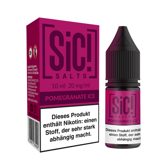 SIC Nikotinsalz Pomegranate Ice - 10ml Liquid