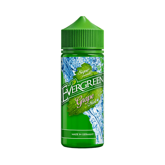 Evergreen Longfill - Grape Mint - 8ml Aroma in 120ml Flasche