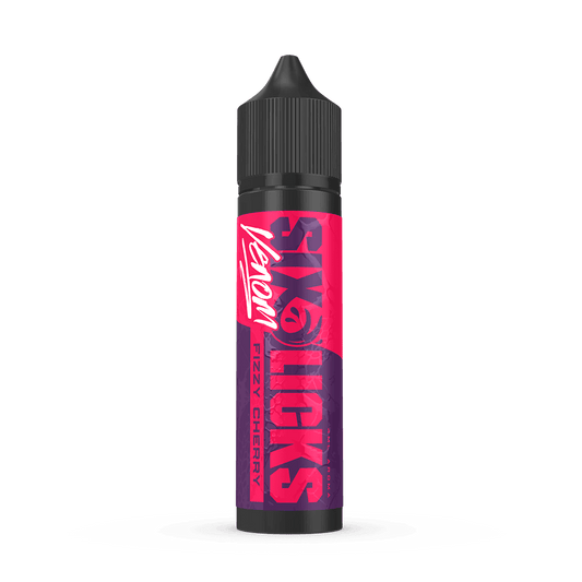 Six Licks Venom Longfill - Fizzy Cherry - 4ml in 60ml Flasche