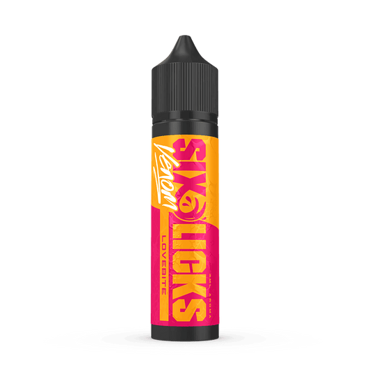Six Licks Venom Longfill - Love Bite - 4ml in 60ml Flasche
