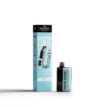 [Paket] 5x SKE Crystal Edge 10K Akku + 2ml Pod Farbe: Blue