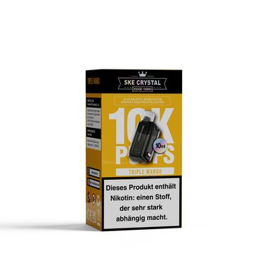 [Paket] 10x SKE Crystal Edge 10K Triple Mango - 10ml Pod