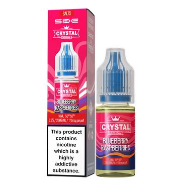 10x SKE Crystal Liquid - Blueberry Raspberries - 10ml Nikotinsalzliquid