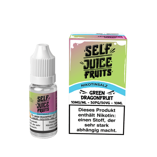 Self Juice Nikotinsalz - Green Dragonfruit - 10ml Liquid 10mg