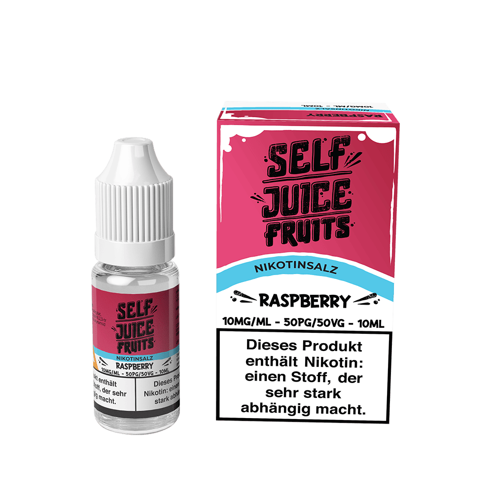 Self Juice Nikotinsalz - Raspberry Ice - 10ml Liquid 10mg