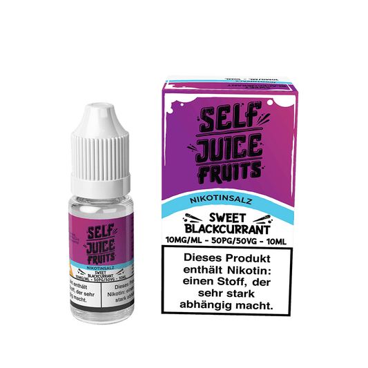 Self Juice Nikotinsalz - Blackcurrant Ice - 10ml Liquid 10mg