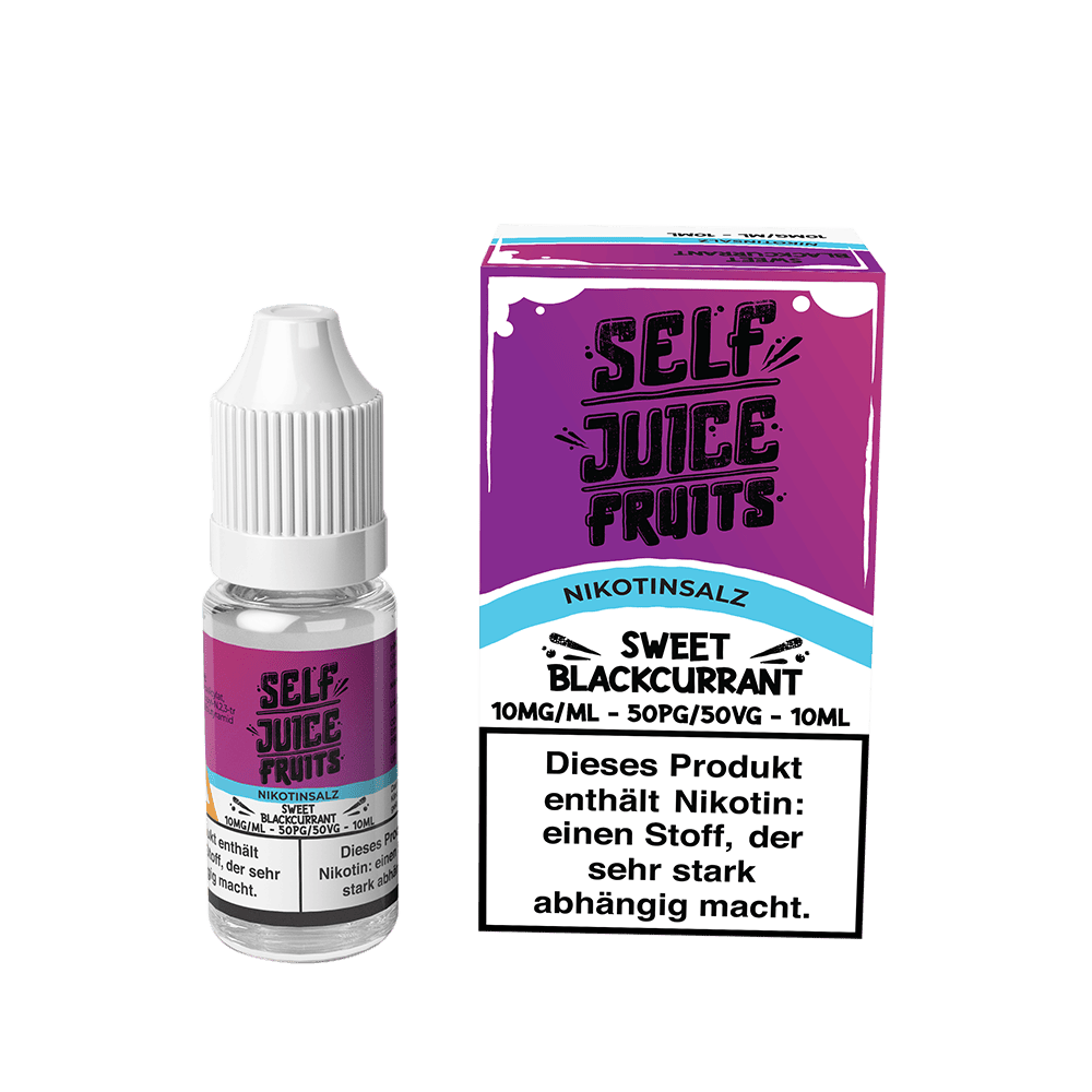 Self Juice Nikotinsalz Blackcurrant Ice Liquid