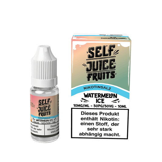 Self Juice Nikotinsalz Watermelon Ice Liquid