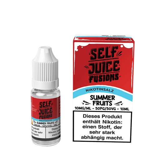 Self Juice Nikotinsalz Summer Fruits Liquid