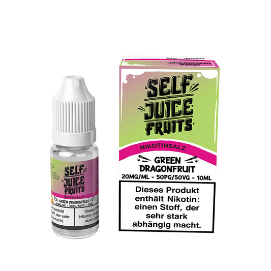 Self Juice Nikotinsalz - Green Dragonfruit - 10ml Liquid 20mg