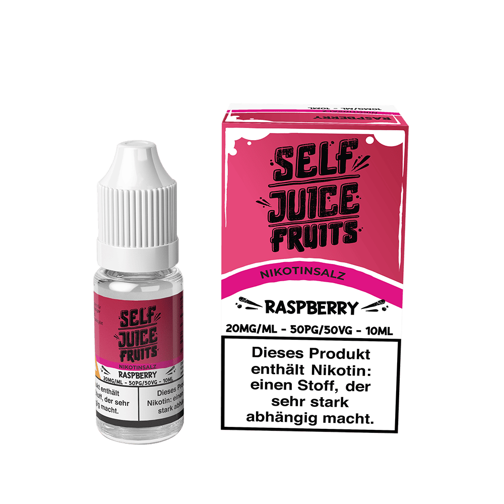 Self Juice Nikotinsalz - Raspberry Ice - 10ml Liquid 20mg