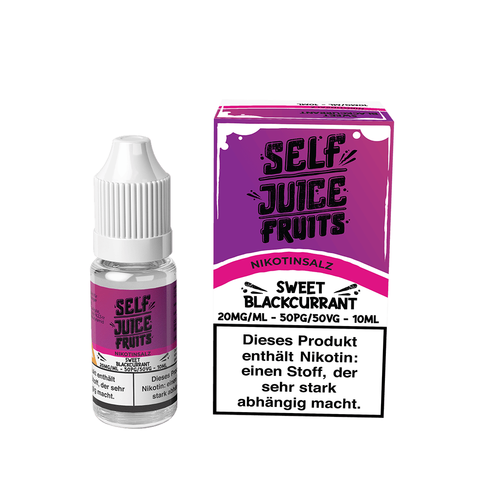 Self Juice Nikotinsalz - Blackcurrant Ice - 10ml Liquid 20mg