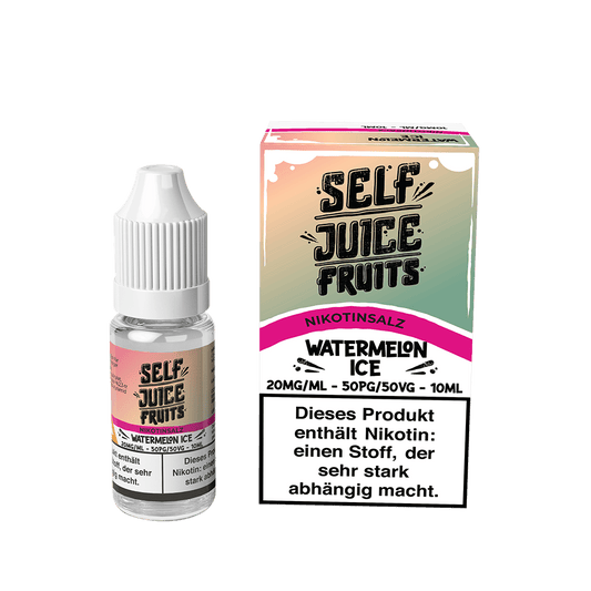 Self Juice Nikotinsalz - Watermelon Ice - 10ml Liquid 20mg