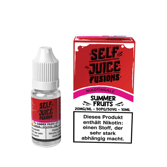 Self Juice Nikotinsalz - Summer Fruits - 10ml Liquid 20mg