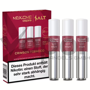 [Paket] 10x Salt NEXIONE Pod - Crimson Tobacco 20mg/ml