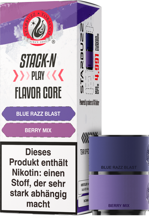 [Paket] 10x Star Buzz Pod Blue Razz Blast und Berry Mix - 2er Pack - 20mg