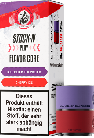 [Paket] 10x Star Buzz Pod Blueberry Raspberry und Cherry Ice - 2er Pack - 20mg