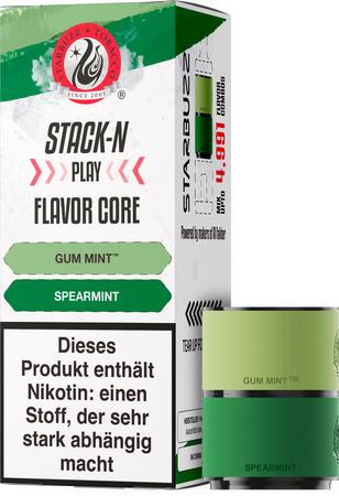 [Paket] 10x Star Buzz Pod Gum Mint und Spearmint - 2er Pack - 20mg