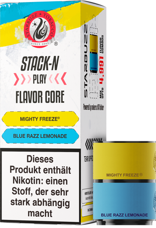 [Paket] 10x Star Buzz Pod Mighty Freeze und Blue Razz Lemonade - 2er Pack - 20mg