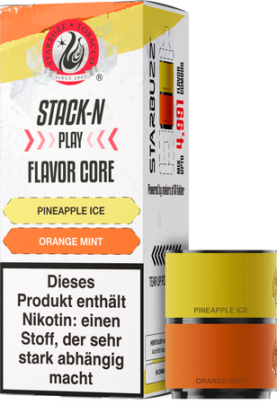 [Paket] 10x Star Buzz Pod Pineapple Ice und Orange Mint - 2er Pack - 20mg
