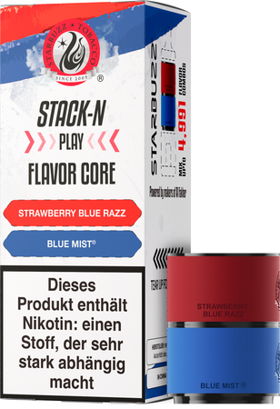 [Paket] 10x Star Buzz Pod Strawberry Blue Razz und Blue Mist - 2er Pack - 20mg