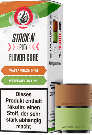 [Paket] 10x Star Buzz Pod Watermelon Kiwi und Watermelon Lime - 2er Pack - 20mg