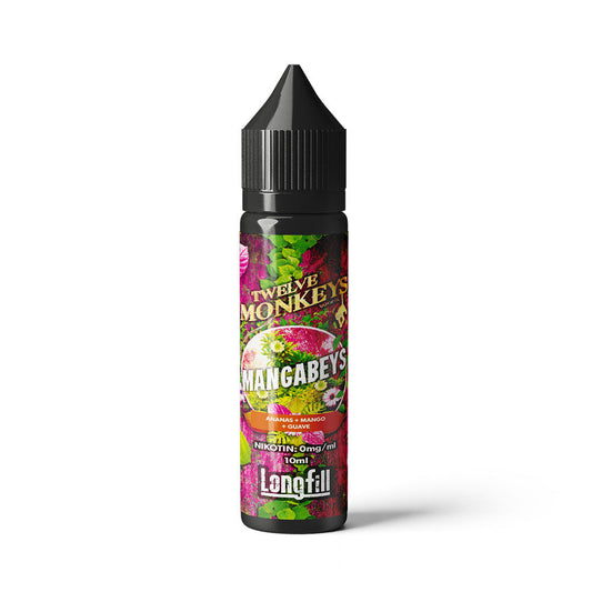 Twelve Monkeys Aroma Longfill - Mangabeys - 10ml in 60ml Flasche