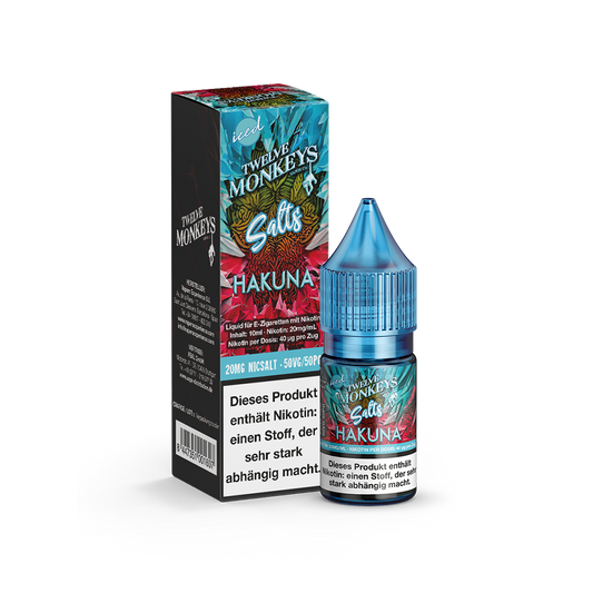 Twelve Monkeys Nikotinsalz - Hakuna - 10ml Liquid 20mg