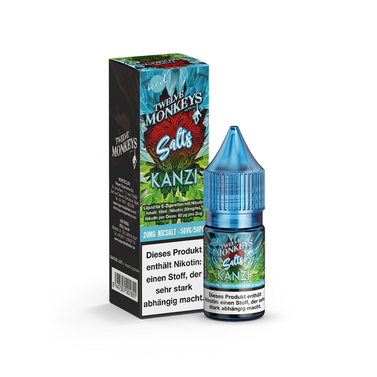 Twelve Monkeys Nikotinsalz - Kanzi - 10ml Liquid 20mg