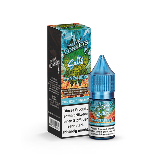 Twelve Monkeys Nikotinsalz - Mangabeys - 10ml Liquid 20mg