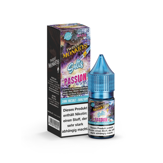 Twelve Monkeys Nikotinsalz - Passion - 10ml Liquid 20mg