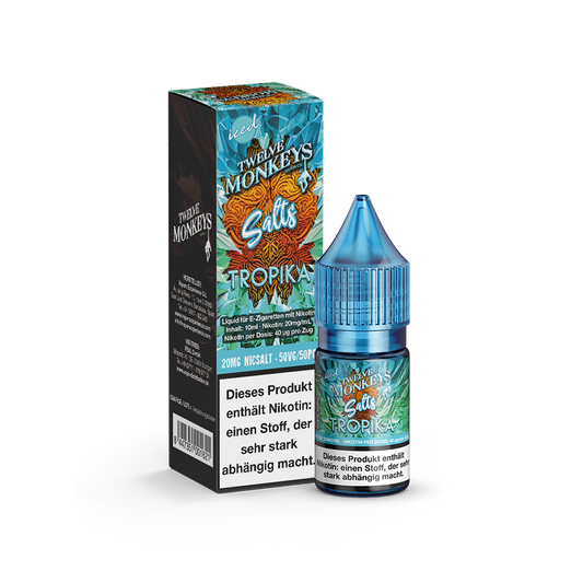 Twelve Monkeys Nikotinsalz - Tropika - 10ml Liquid 20mg