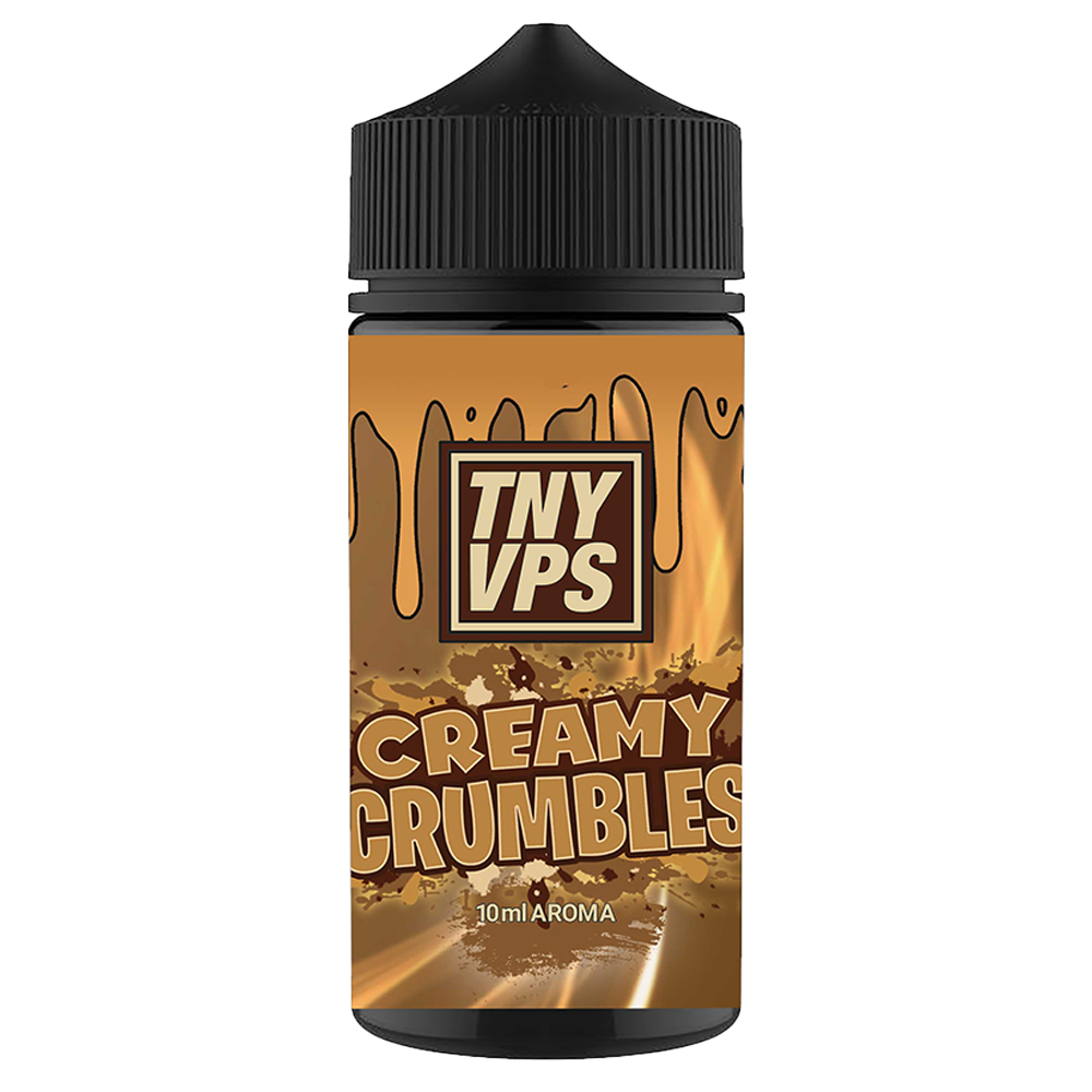 Tony Vapes Aroma Longfill - Creamy Crumbles - 10ml in 100ml Flasche