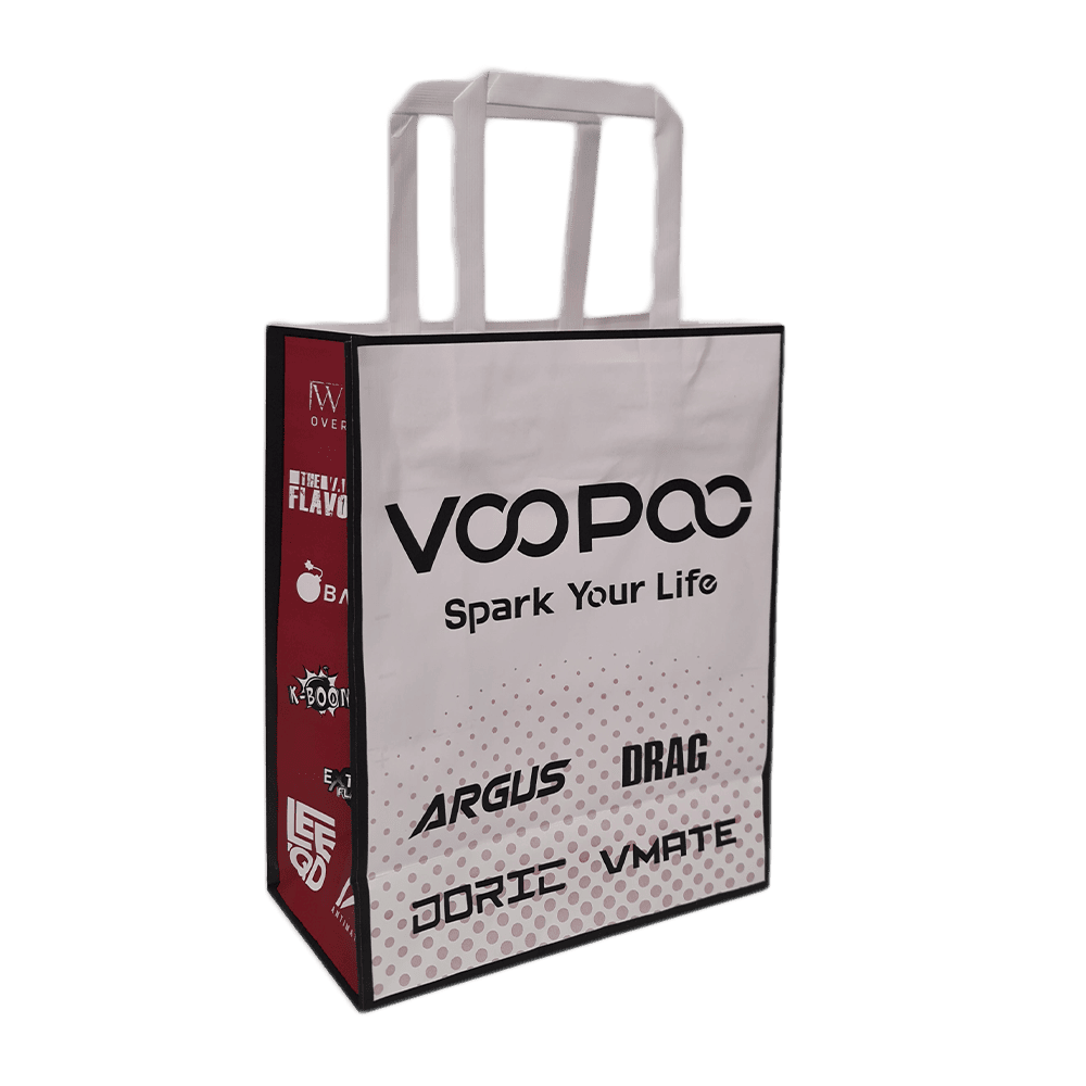 Papiertüte Voopoo #support your local dealer