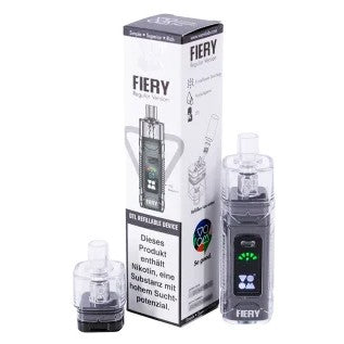 [Paket] 10x VOOM Fiery Refillable Pod Kit - Farbe: Black
