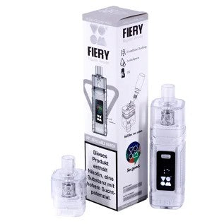 [Paket] 10x VOOM Fiery Refillable Pod Kit - Farbe: White